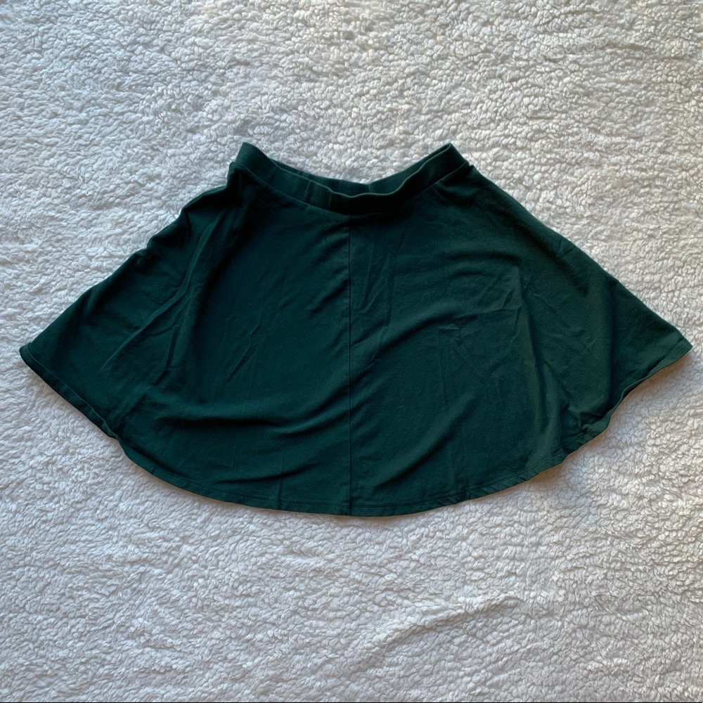Dark Green Skirt